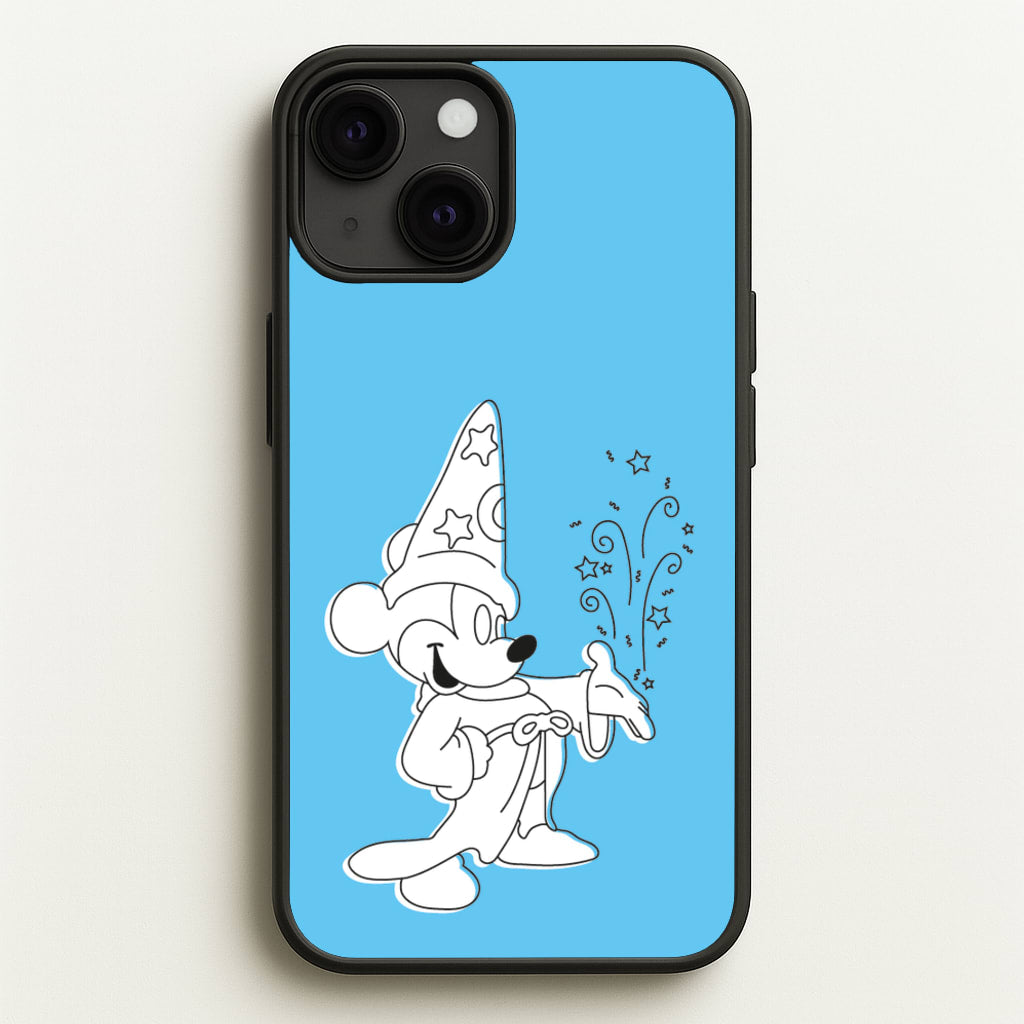 Wizard Mickey Blue - Mickey Mouse Phone Case for iPhone 13