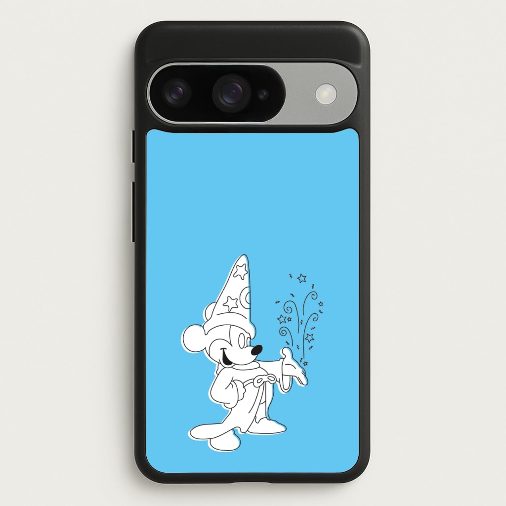 Wizard Mickey Blue Phone Case for Google Pixel 10 / 10 Pro