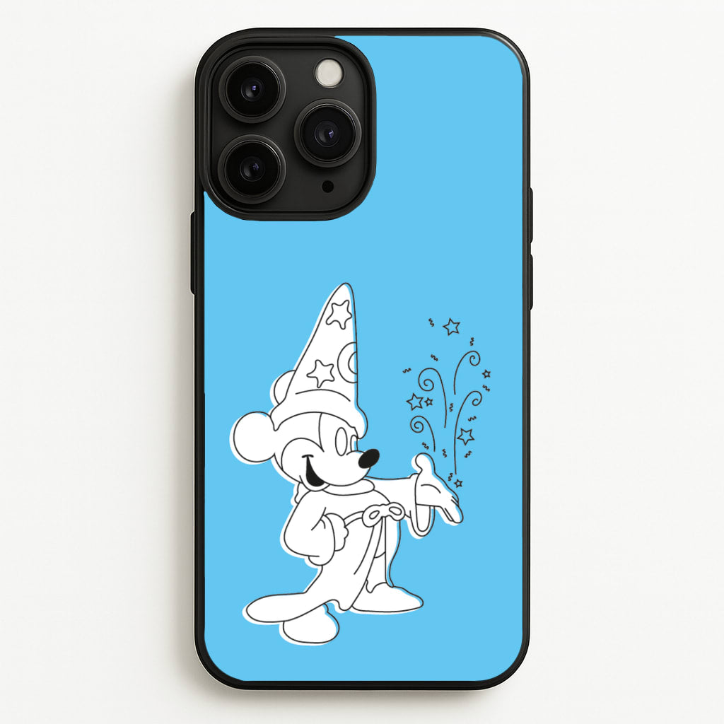 Wizard Mickey Blue - Mickey Mouse Phone Case for iPhone 11 Pro