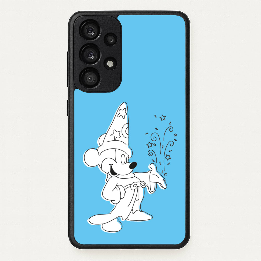 Wizard Mickey Blue - Mickey Mouse Phone Case for Galaxy A33