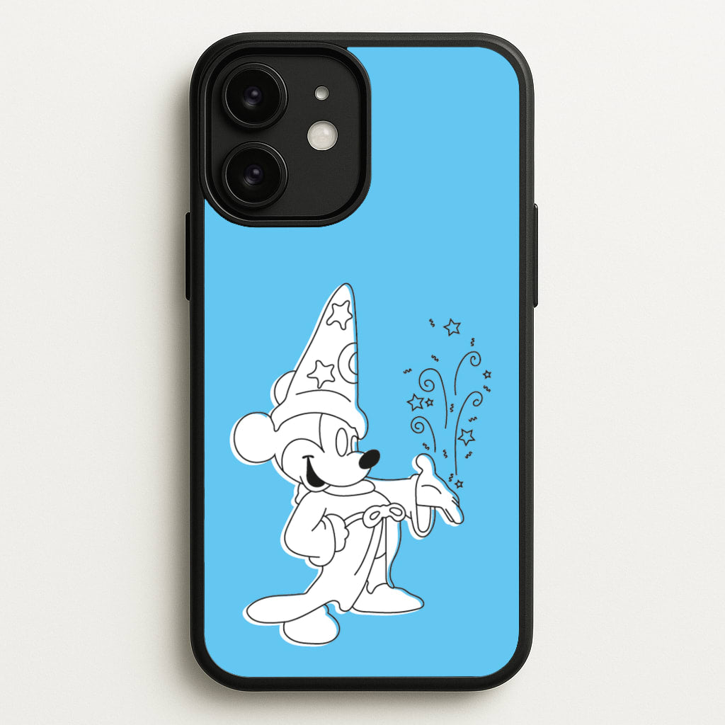 Wizard Mickey Blue - Mickey Mouse Phone Case for iPhone 11