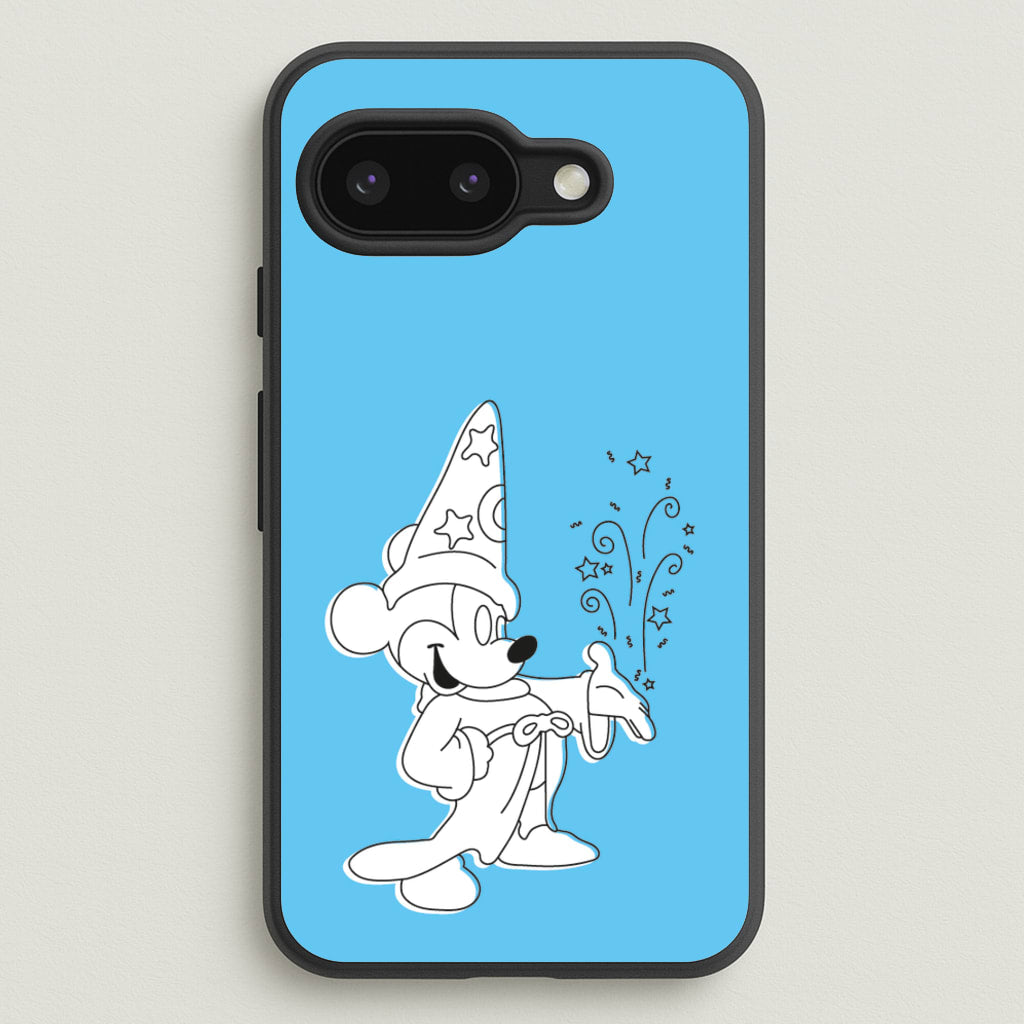 Wizard Mickey Blue - Mickey Mouse Phone Case for Google Pixel 9a