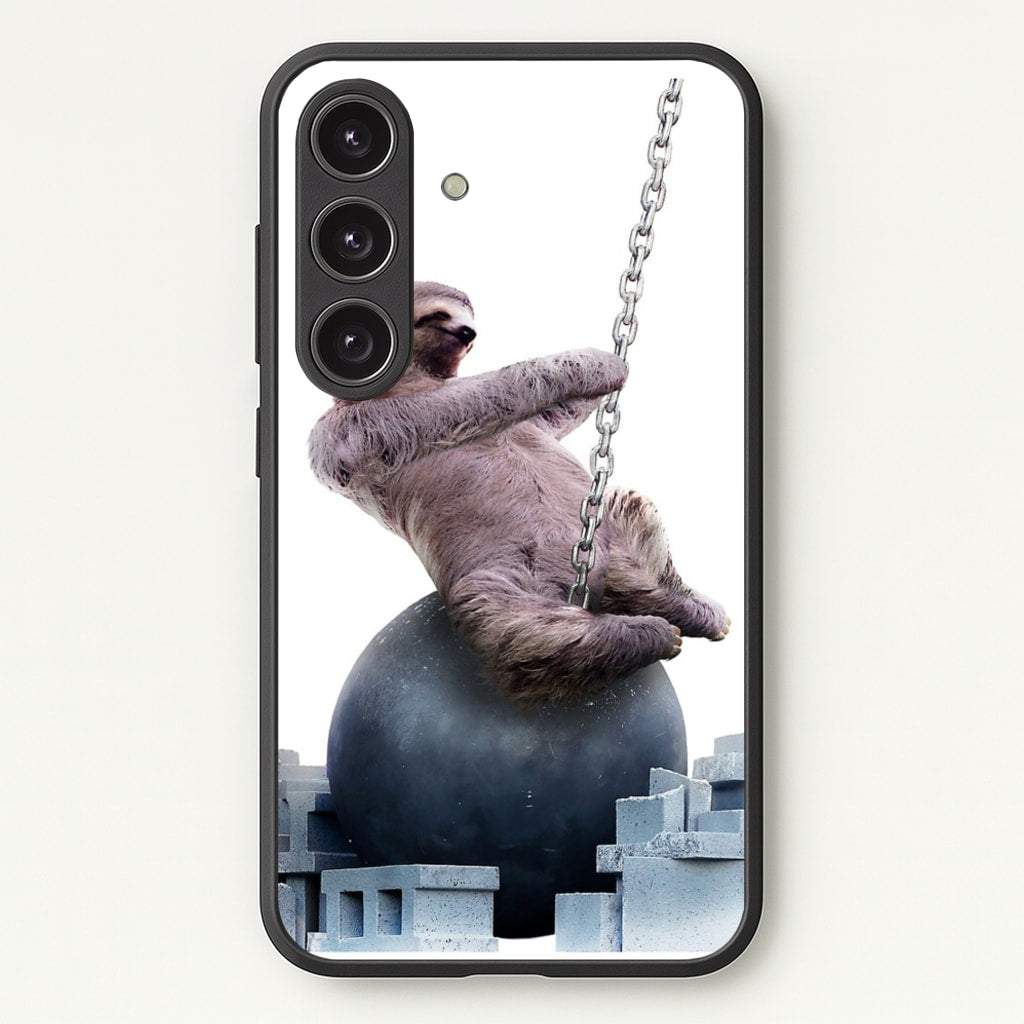 Wrecking Ball Sloth - Miley Cyrus Phone Case for Galaxy S25