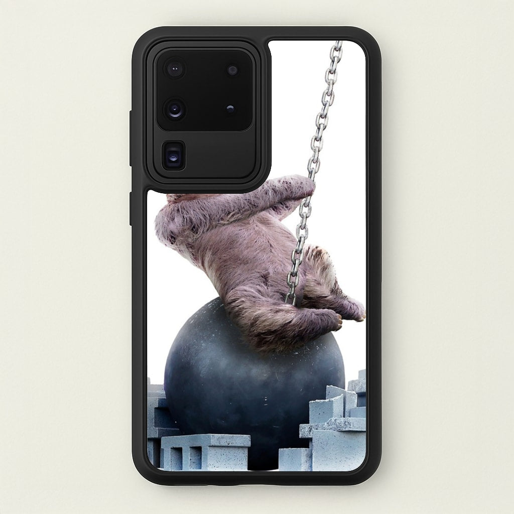 Wrecking Ball Sloth - Miley Cyrus Phone Case for Galaxy S20 Ultra
