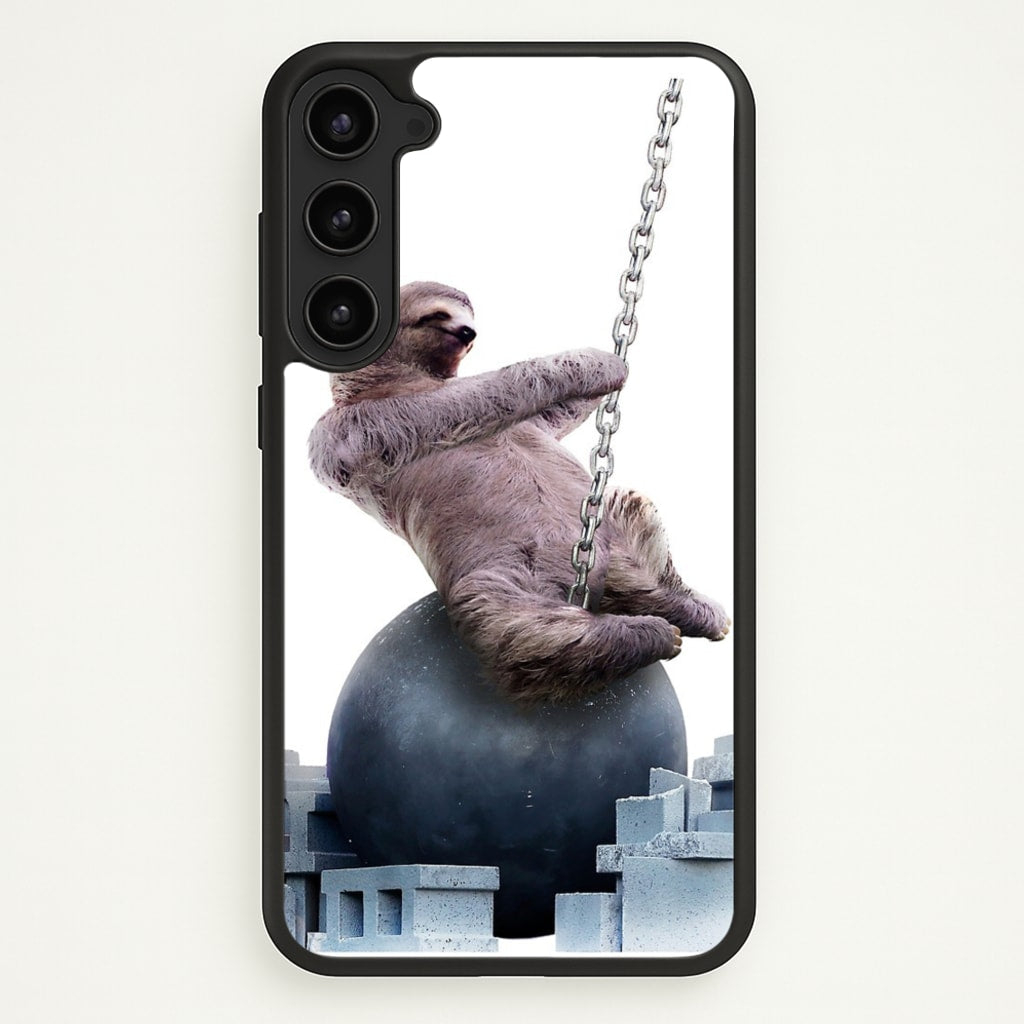 Wrecking Ball Sloth - Miley Cyrus Phone Case for Galaxy S23