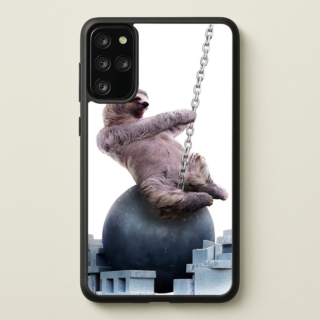 Wrecking Ball Sloth - Miley Cyrus Phone Case for Galaxy S20 Plus