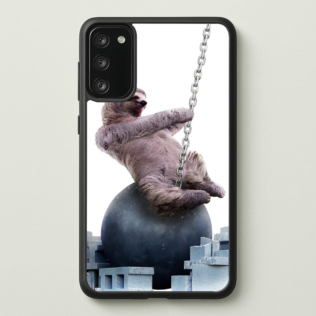 Wrecking Ball Sloth - Miley Cyrus Phone Case for Galaxy S20