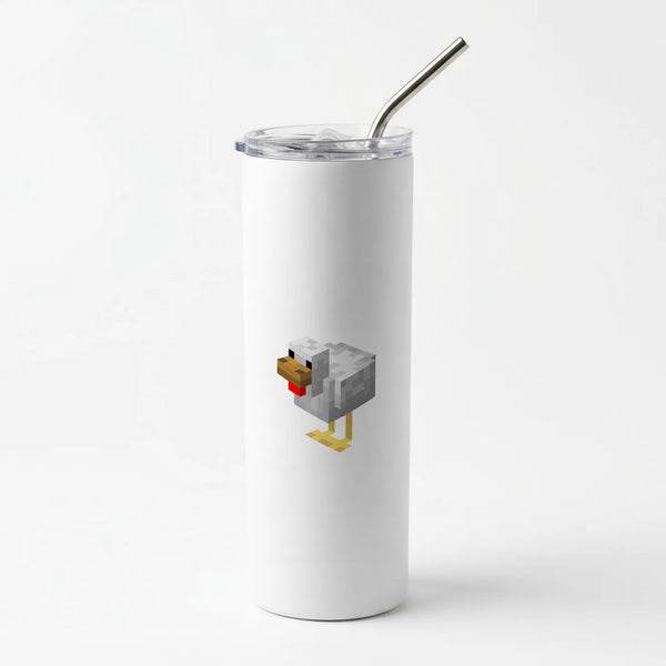 Mining Chicken Skinny Tumbler