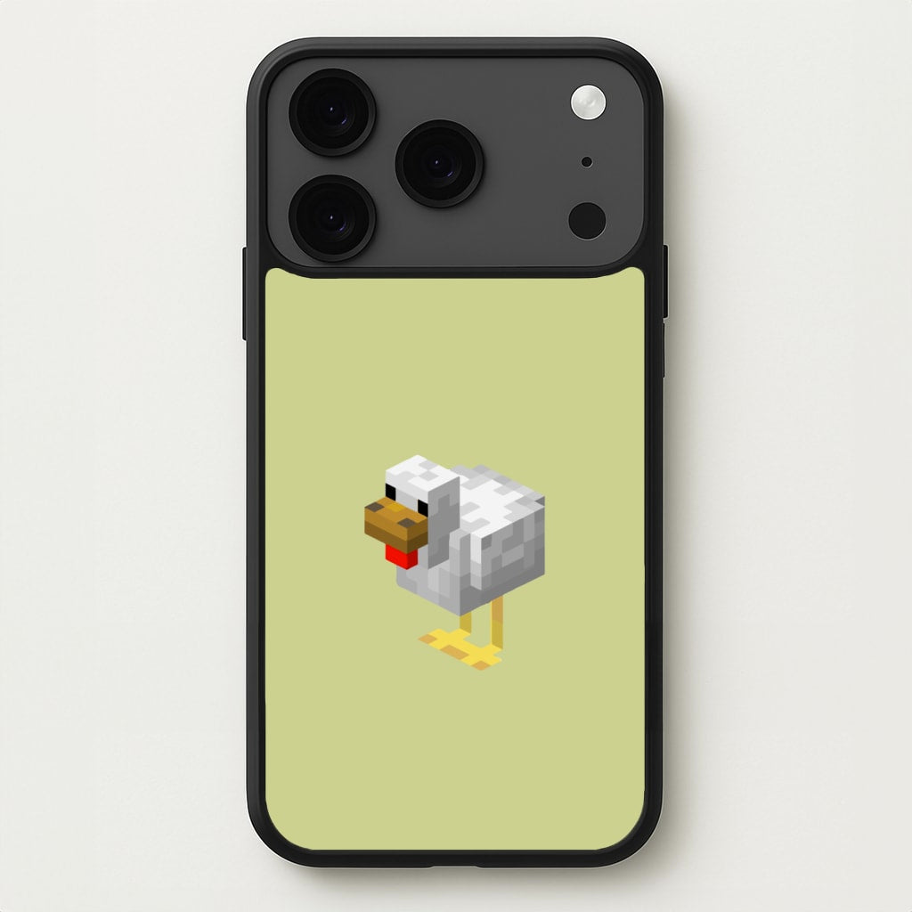 Mining Chicken Phone Case for iPhone 17 Pro