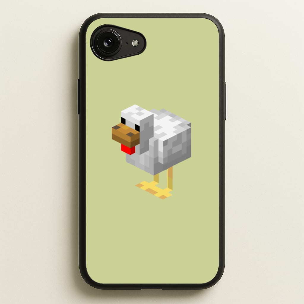 Mining Chicken - Minecraft Phone Case for iPhone 16e