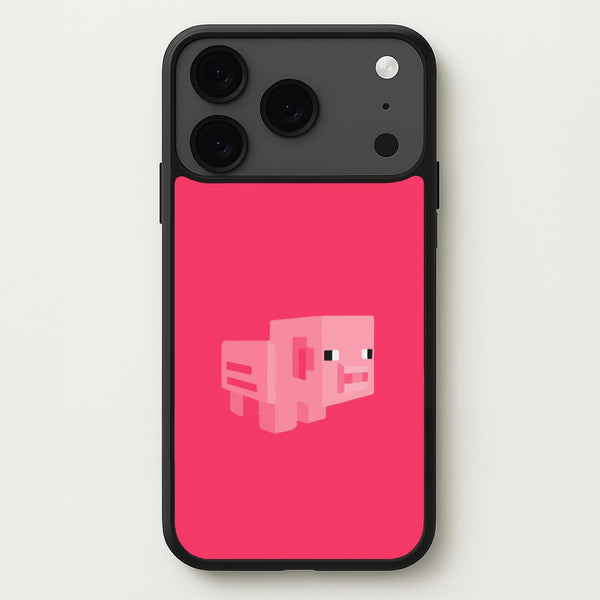Mining Pig Phone Case for iPhone 17 Pro Max