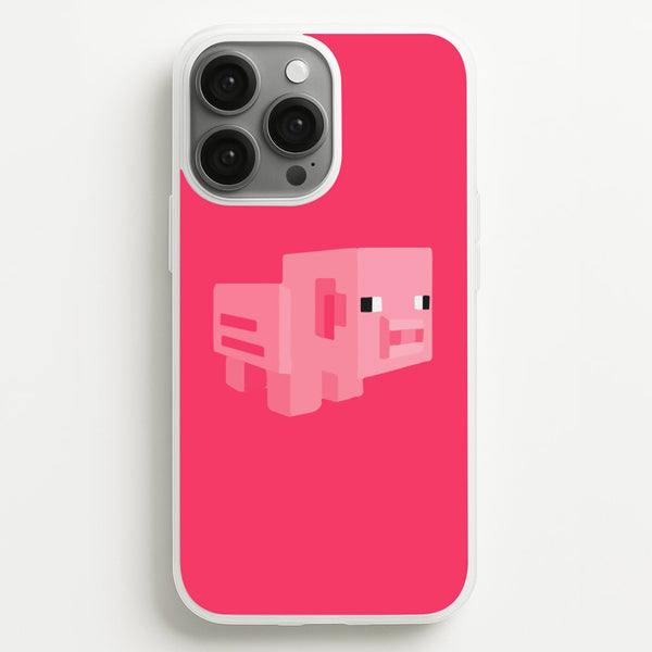 Mining Pig - Minecraft Phone Case for iPhone 13 Pro Max