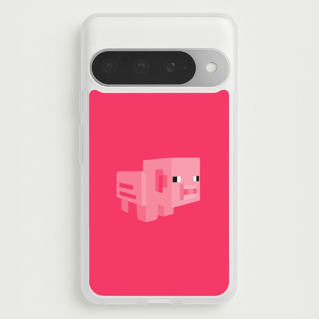 Mining Pig Phone Case for Google Pixel 10 Pro XL