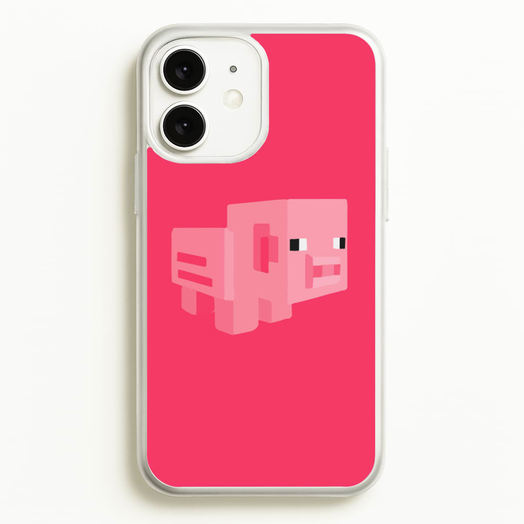 Mining Pig - Minecraft Phone Case for iPhone 11