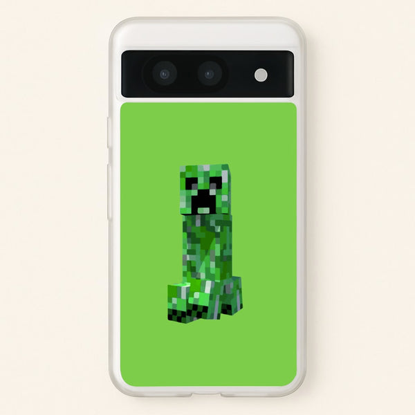 Mining Creeper - Minecraft Phone Case for Google Pixel 8a
