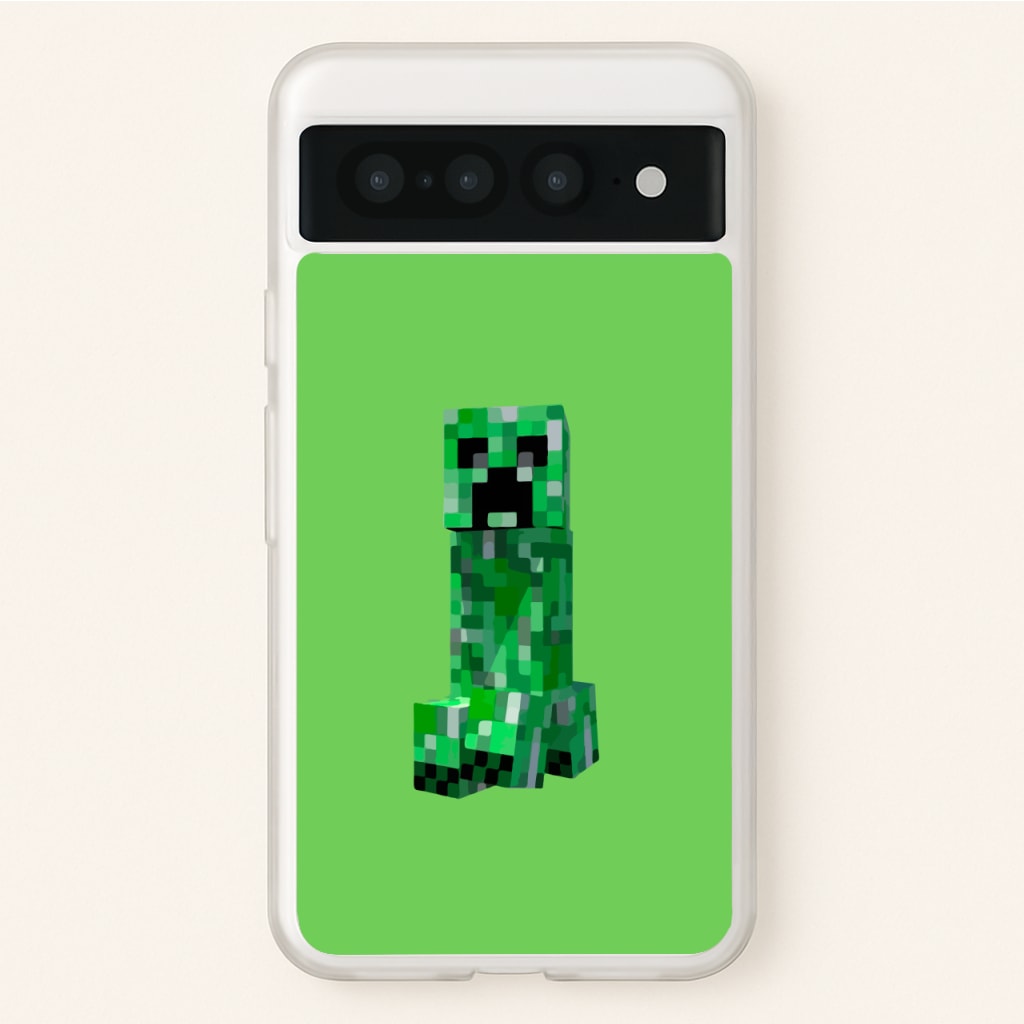 Mining Creeper - Minecraft Phone Case for Google Pixel 7 Pro