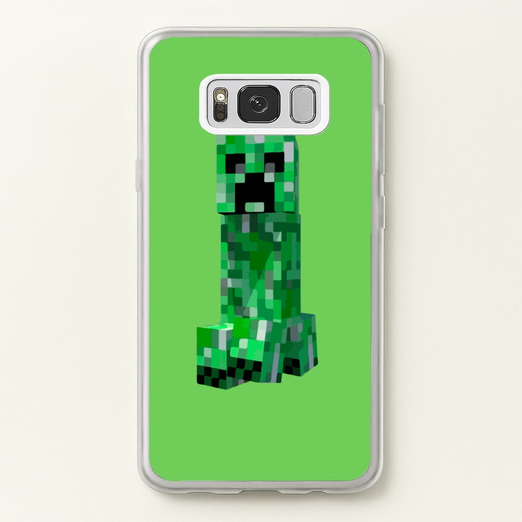 Mining Creeper - Minecraft Phone Case for Galaxy S8