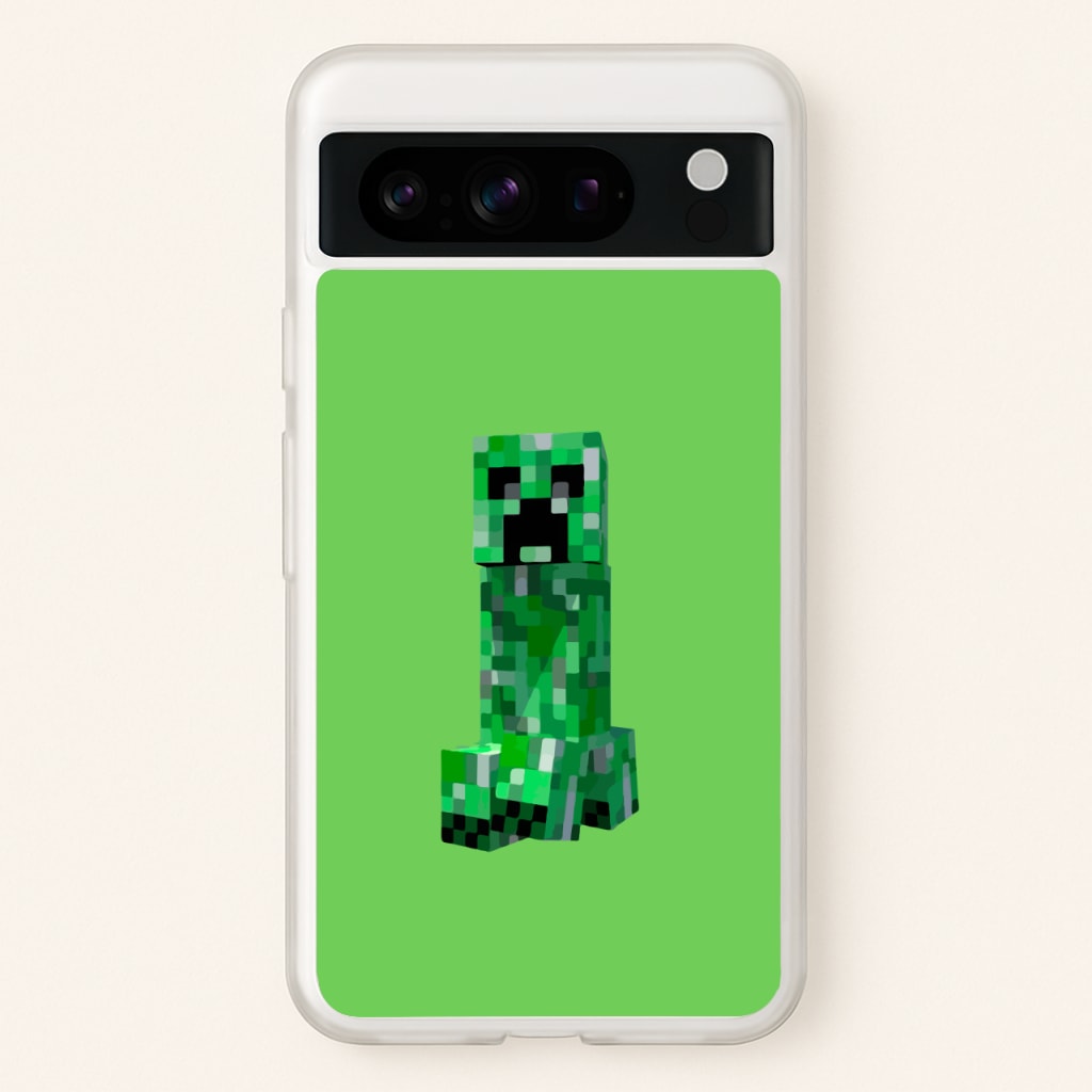Mining Creeper - Minecraft Phone Case for Google Pixel 8 Pro