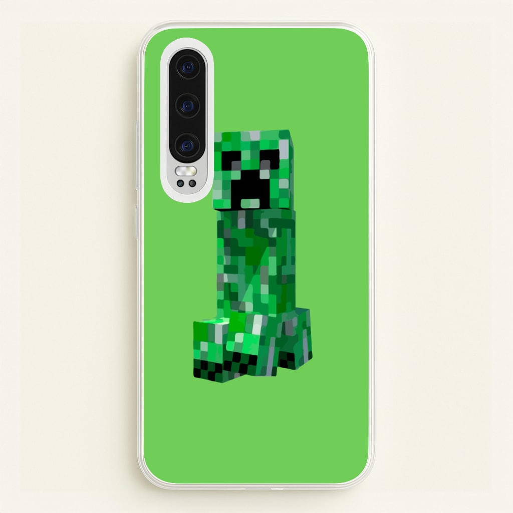 Mining Creeper - Minecraft Phone Case for Huawei P30