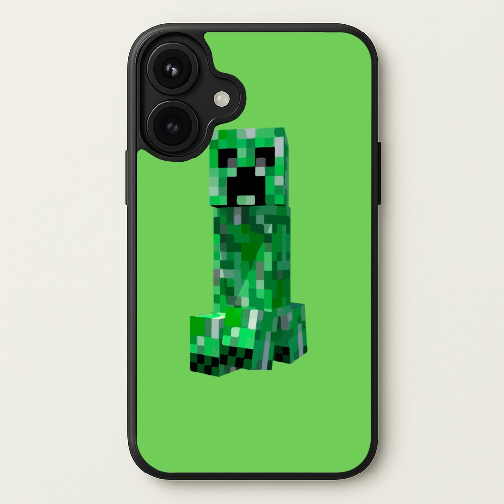 Mining Creeper Phone Case for iPhone 17