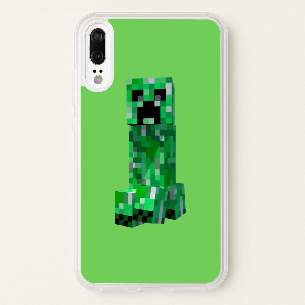 Mining Creeper - Minecraft Phone Case for Huawei P20