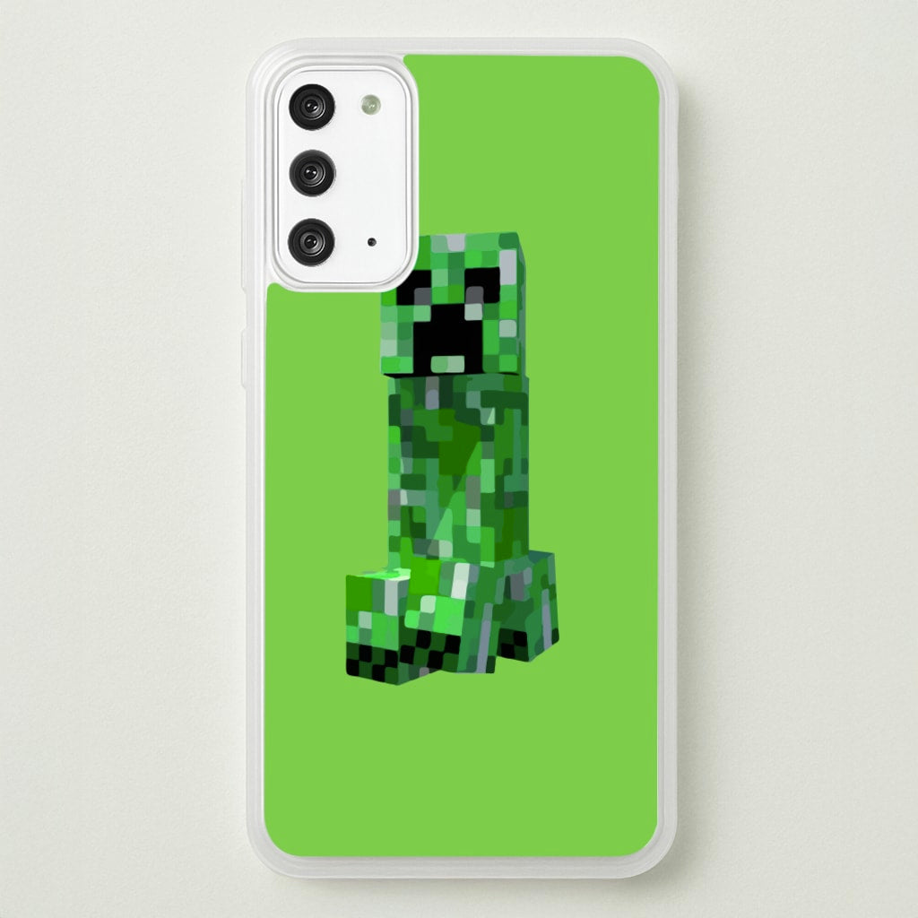 Mining Creeper - Minecraft Phone Case for Galaxy Note 20