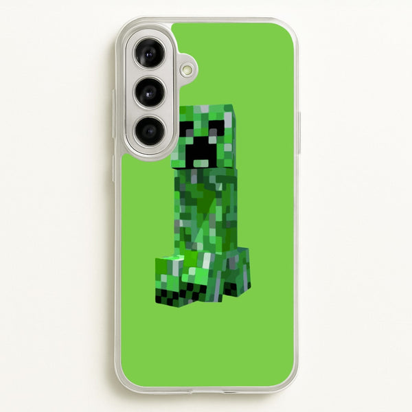Mining Creeper - Minecraft Phone Case for Galaxy A56