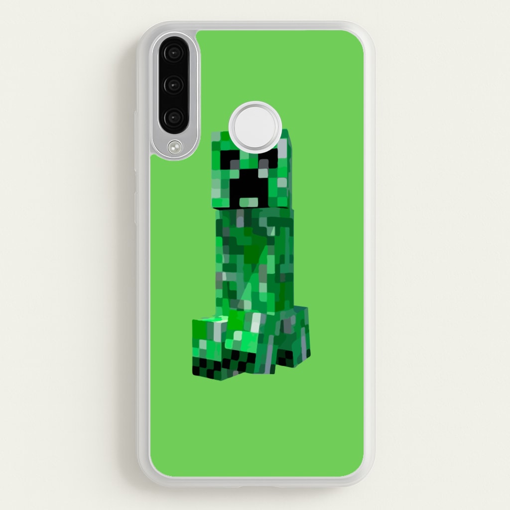 Mining Creeper - Minecraft Phone Case for Huawei P30 Lite