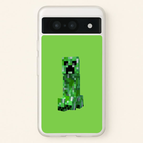 Mining Creeper - Minecraft Phone Case for Google Pixel 8