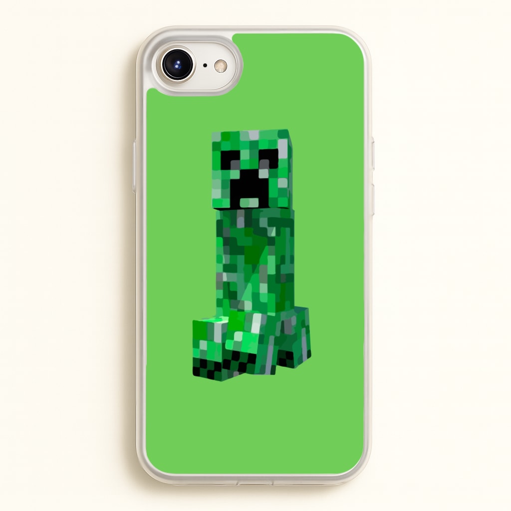 Mining Creeper - Minecraft Phone Case for iPhone 6 / 7 / 8 / SE