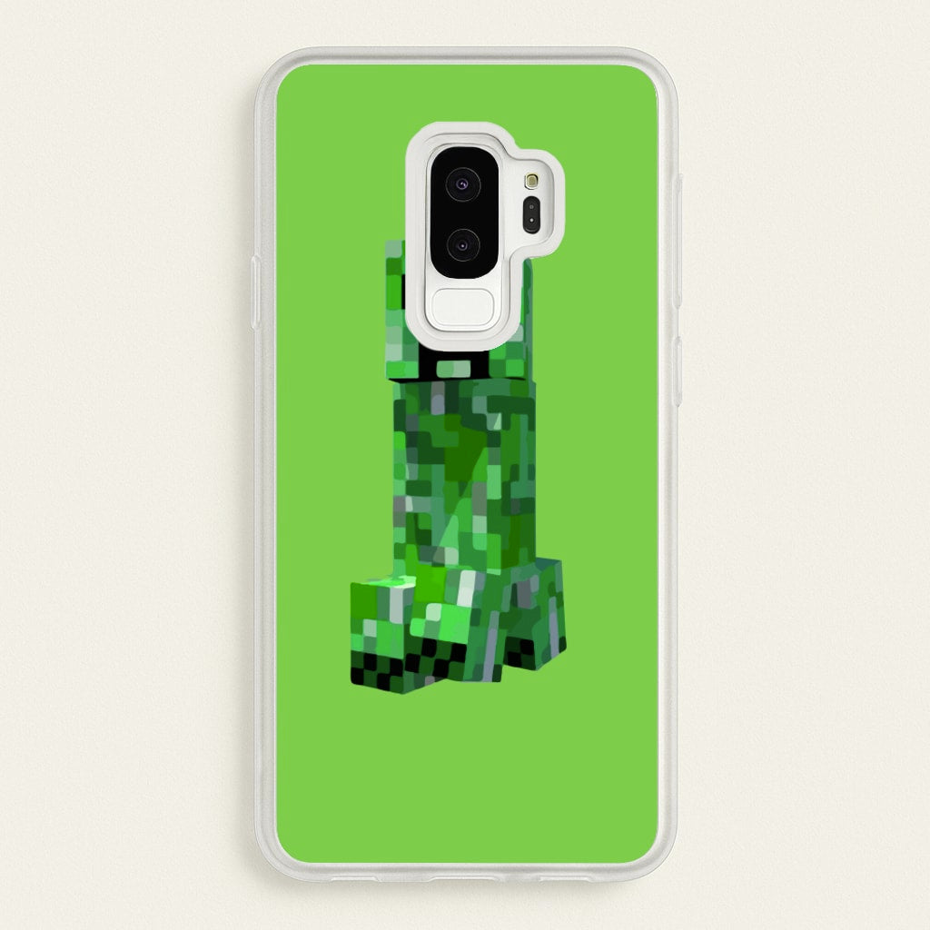 Mining Creeper - Minecraft Phone Case for Galaxy S9 Plus