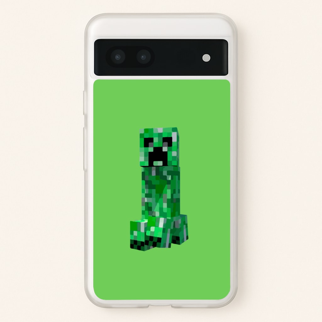Mining Creeper - Minecraft Phone Case for Google Pixel 7a