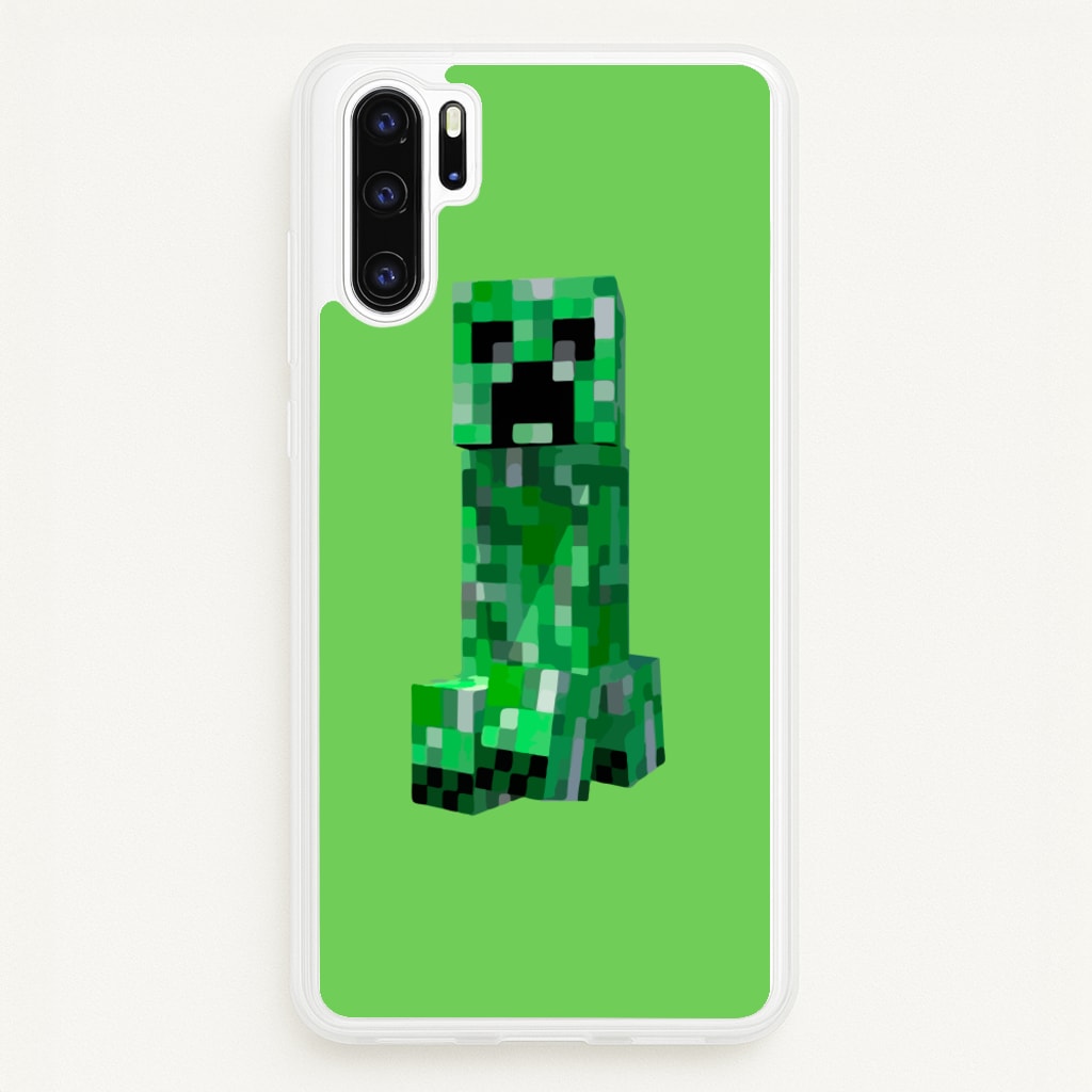 Mining Creeper - Minecraft Phone Case for Huawei P30 Pro