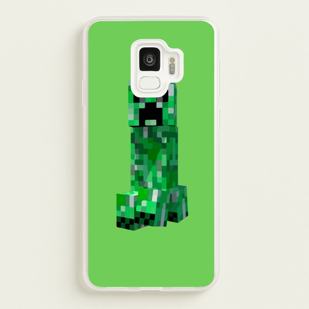 Mining Creeper - Minecraft Phone Case for Galaxy S9