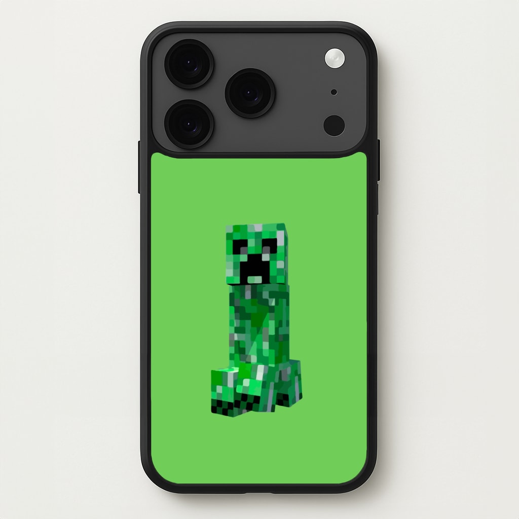 Mining Creeper Phone Case for iPhone 17 Pro Max
