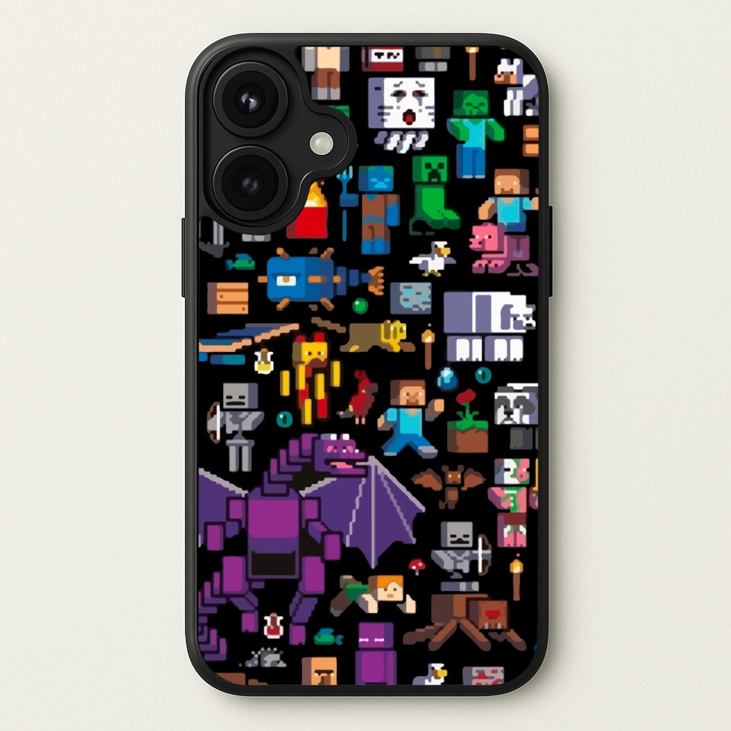 Mining Collage Phone Case for iPhone 17