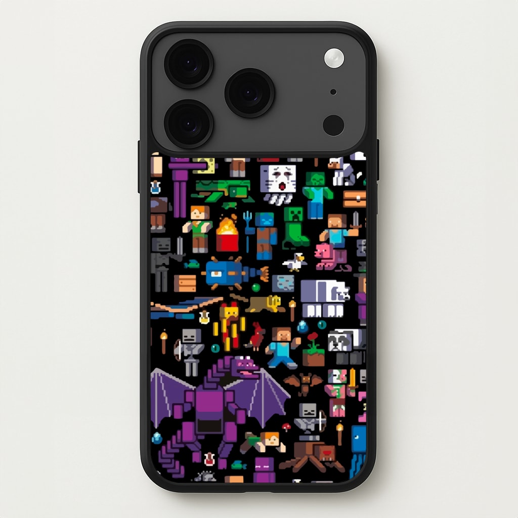 Mining Collage Phone Case for iPhone 17 Pro