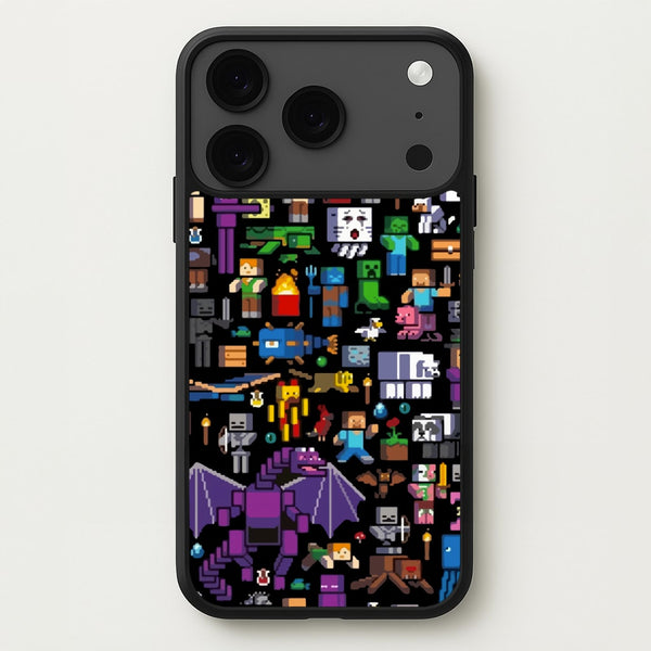 Mining Collage Phone Case for iPhone 17 Pro