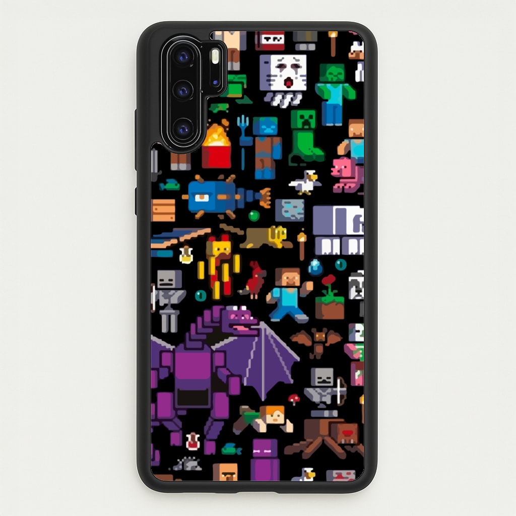 Mining Collage - Minecraft Phone Case for Huawei P30 Pro