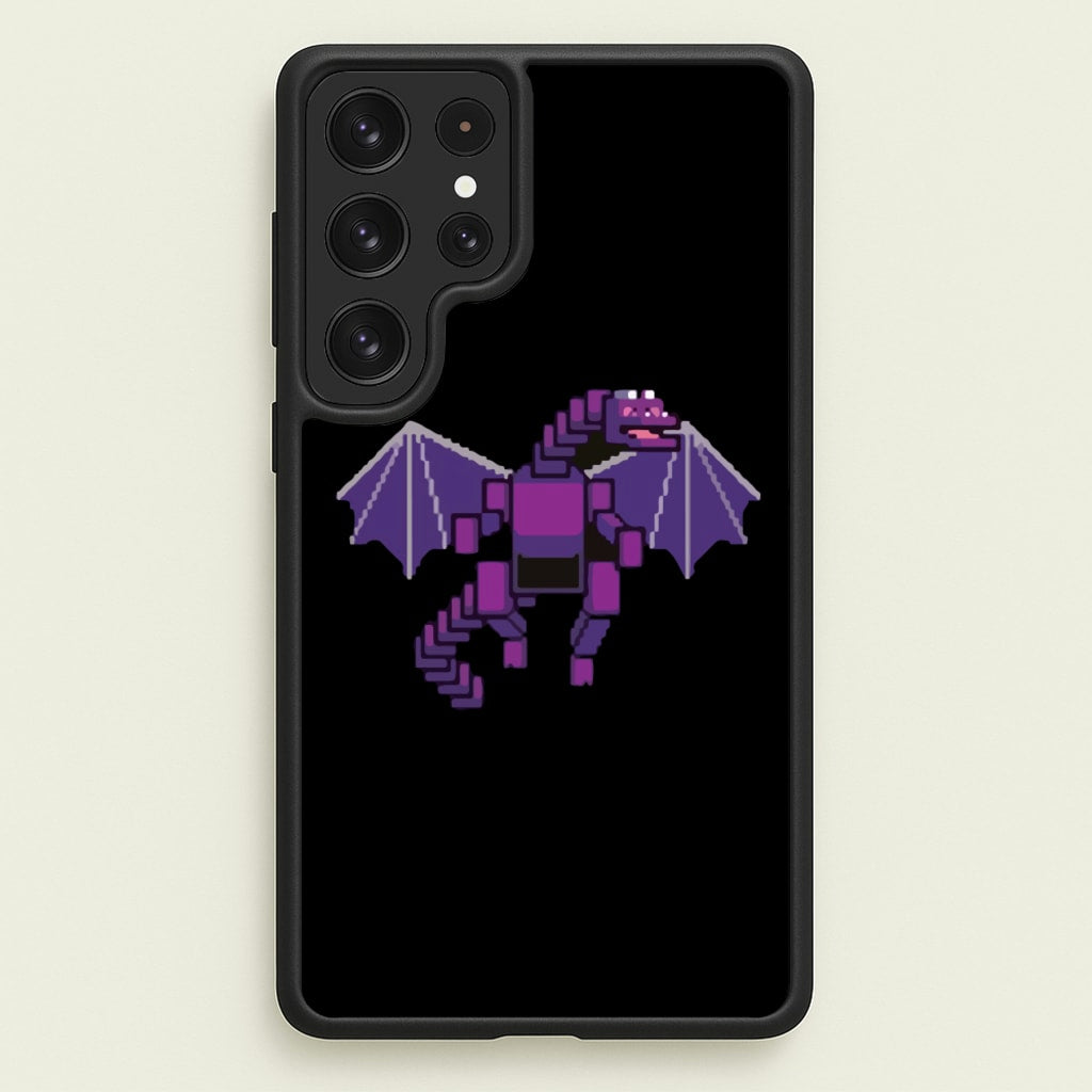 Ender Dragon - Minecraft Phone Case for Galaxy S23 Ultra