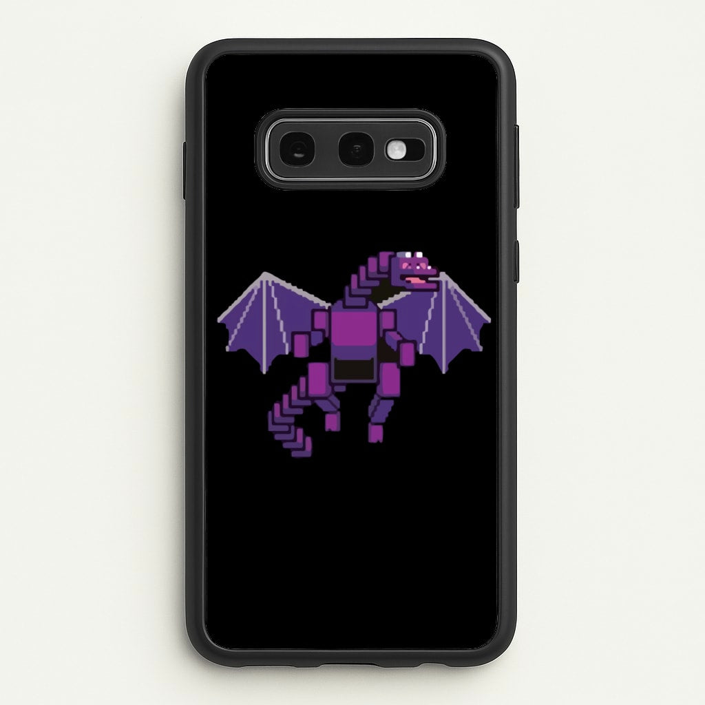 Ender Dragon - Minecraft Phone Case for Galaxy S10e