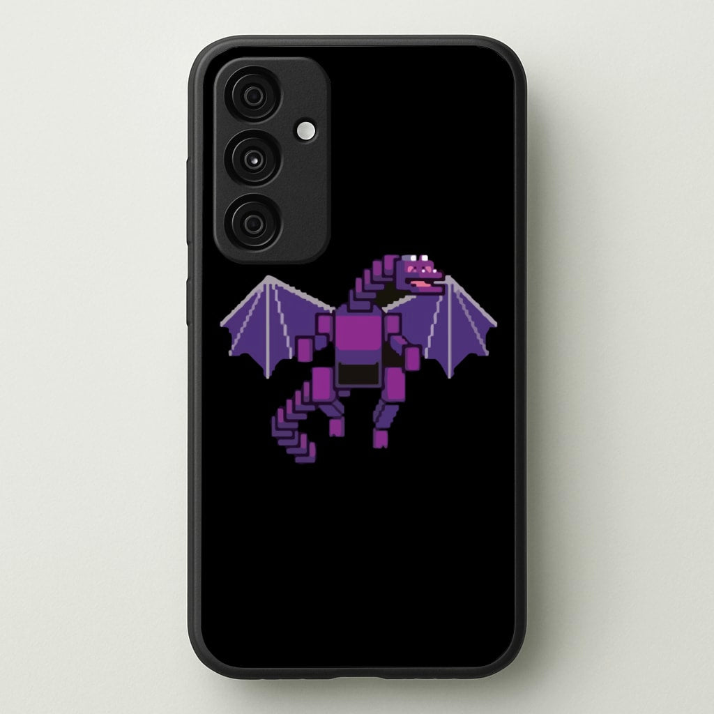 Ender Dragon - Minecraft Phone Case for Galaxy A55