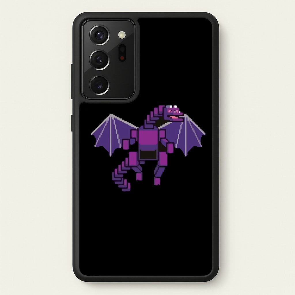 Ender Dragon - Minecraft Phone Case for Galaxy Note 20 Ultra