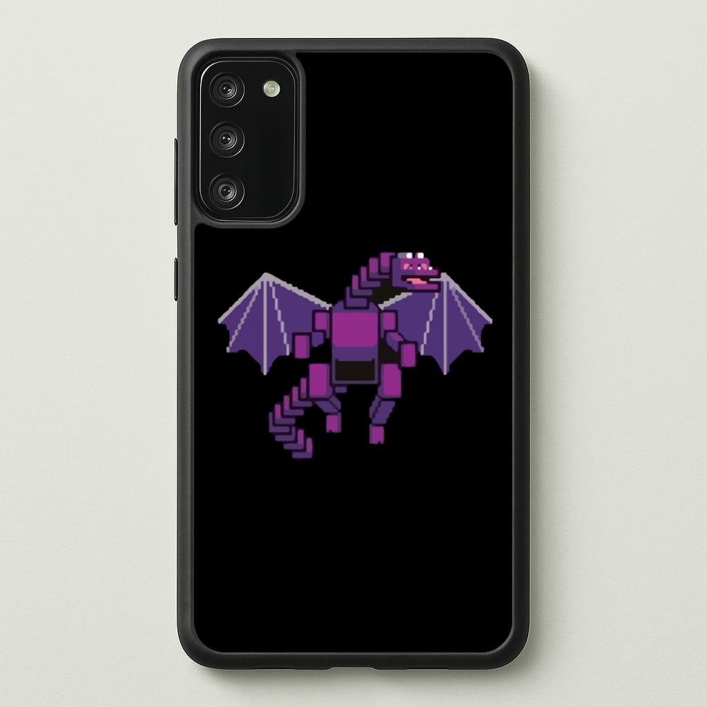 Ender Dragon - Minecraft Phone Case for Galaxy S20
