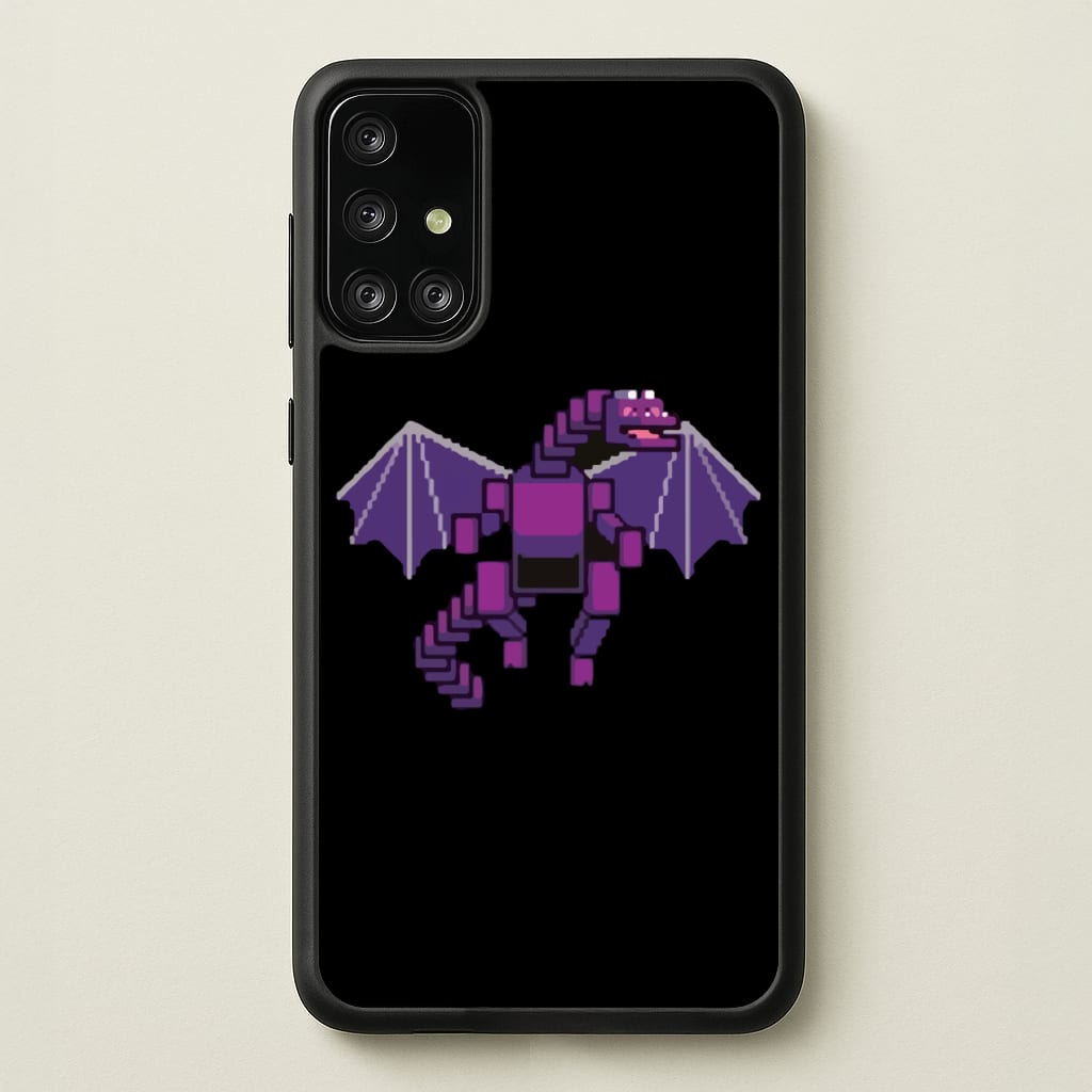 Ender Dragon - Minecraft Phone Case for Galaxy A71