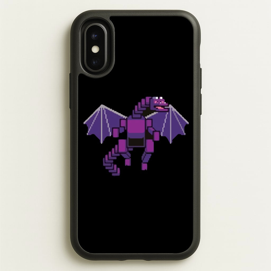 Ender Dragon - Minecraft Phone Case for iPhone X / XS