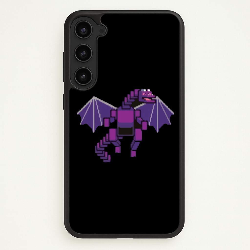 Ender Dragon - Minecraft Phone Case for Galaxy S23