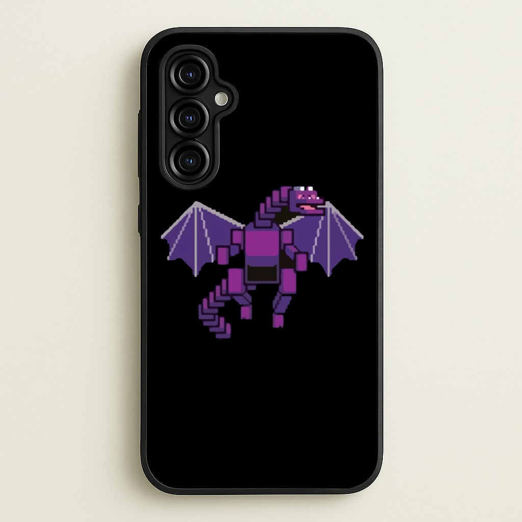 Ender Dragon - Minecraft Phone Case for Galaxy A54