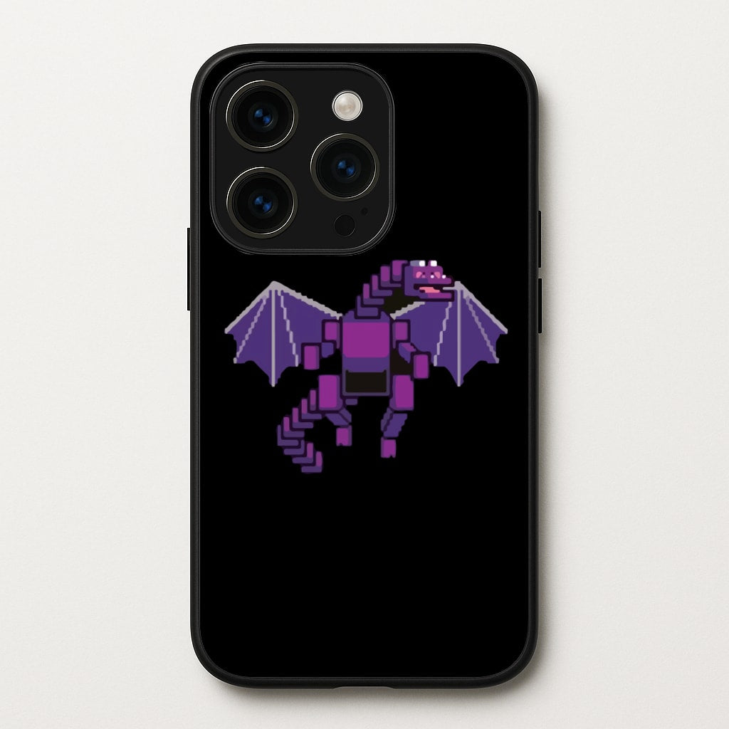 Ender Dragon - Minecraft Phone Case for iPhone 14 Pro