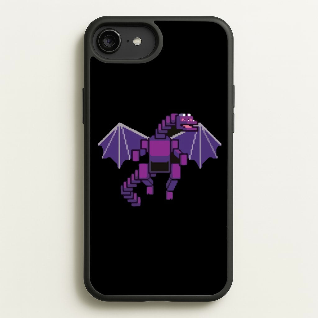 Ender Dragon - Minecraft Phone Case for iPhone 6 Plus / 7 Plus / 8 Plus